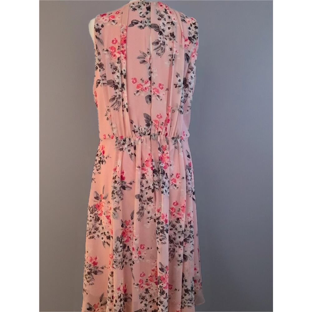 White House Black Market Sleevless Floral Dress. Size 10. Ret. $160 - Picture 3 of 12